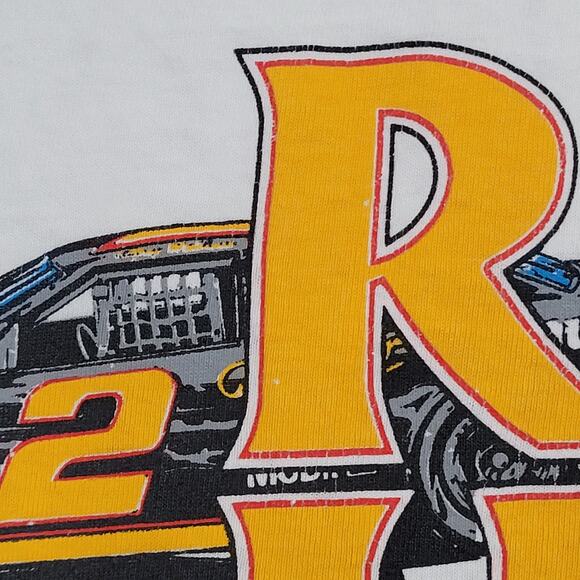 Vintage NASCAR Tank-Top Large 22x29 Rusty-Wallace - Picture 12 of 16